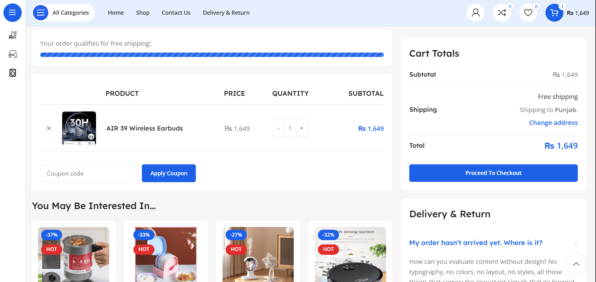 Eomart Store Cart Page-min